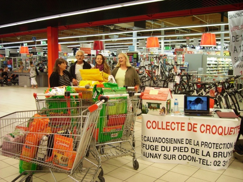 Rech bénévoles pour manif croquettes à FALAISE les 2/3 sept 02210