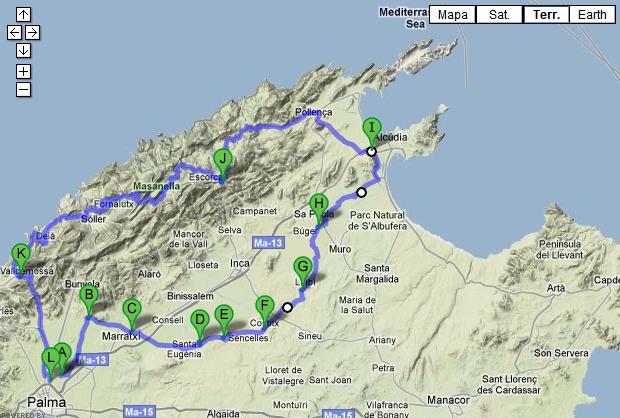 RUTA 10 DE SEPTIEMBRE 2011 Ruta_110