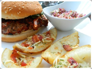 Salade de chou aux fines herbes Burger13