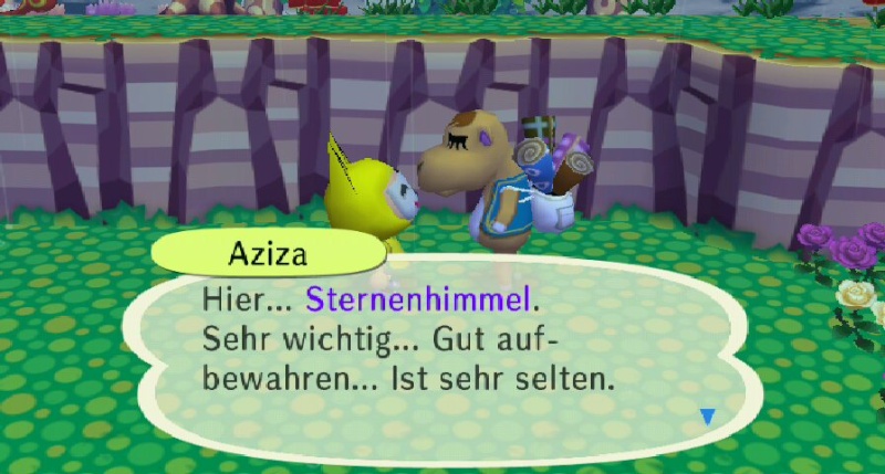 Ich habe von Aziza einen/eine ... erhalten. Sterne10