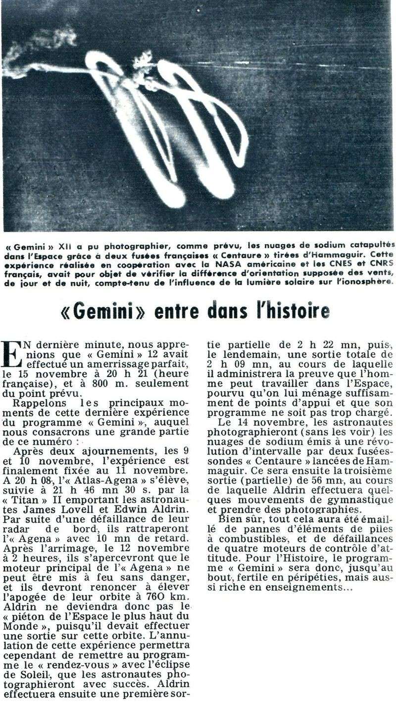 11 novembre 1965 - Gemini 12 - fin du programme 66120110