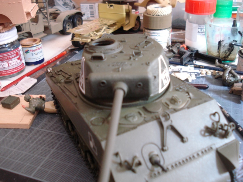sherman M4A2 76mm red army  1/35  Dsc06913