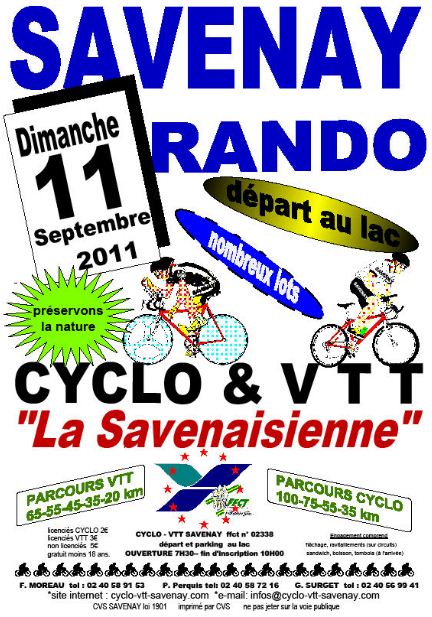 VTT et Route le 11 septembre à Savenay Sav10