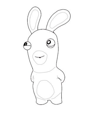 Aller voila quelques dessins varier .... Lapin_10