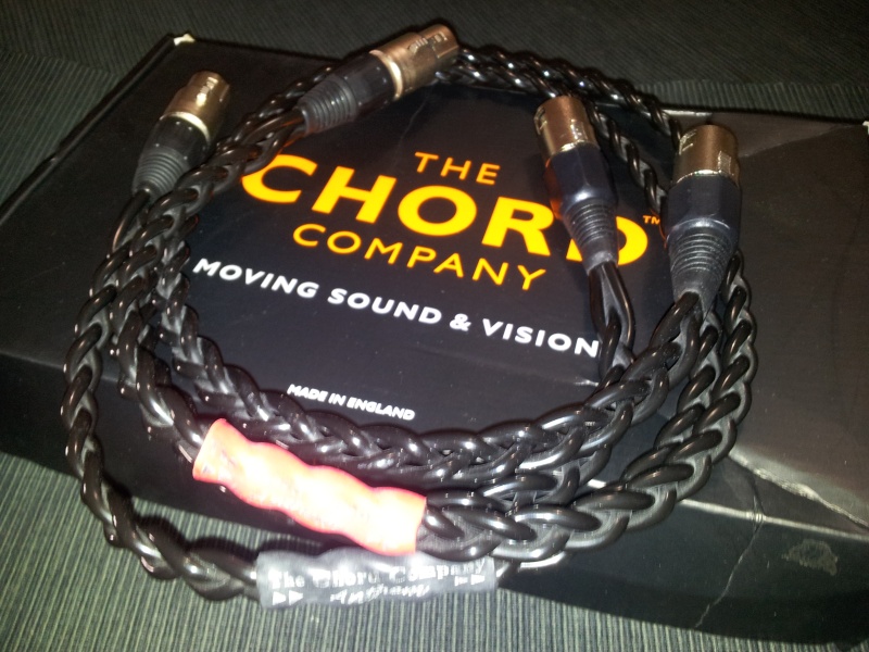 The Chord Co 'Anthem' XLR Interconnect - 1m pair (Used) Chorda15