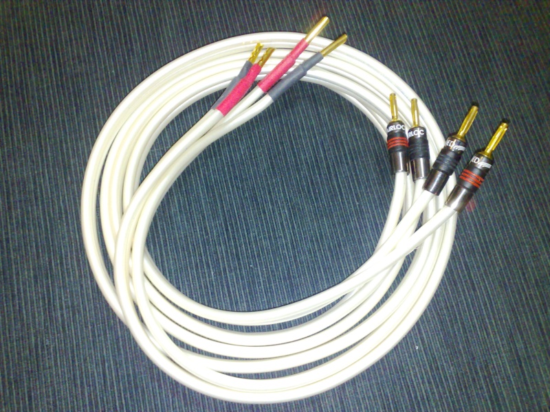 QED X-Tube Speaker Cable - 1.65m pair (Used) Qed10