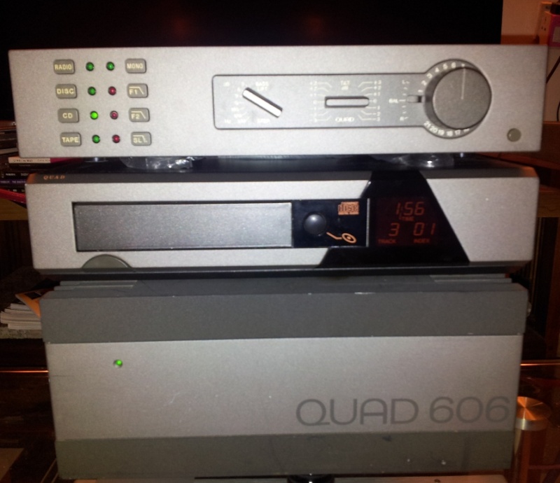Quad 606 MK1 Power Amp & Quad 304 Pre Amp (Used) Quad6014