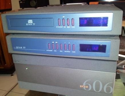 Quad 77 CD Player & Quad 77 Integrated Amplifier (Used) Quad7711