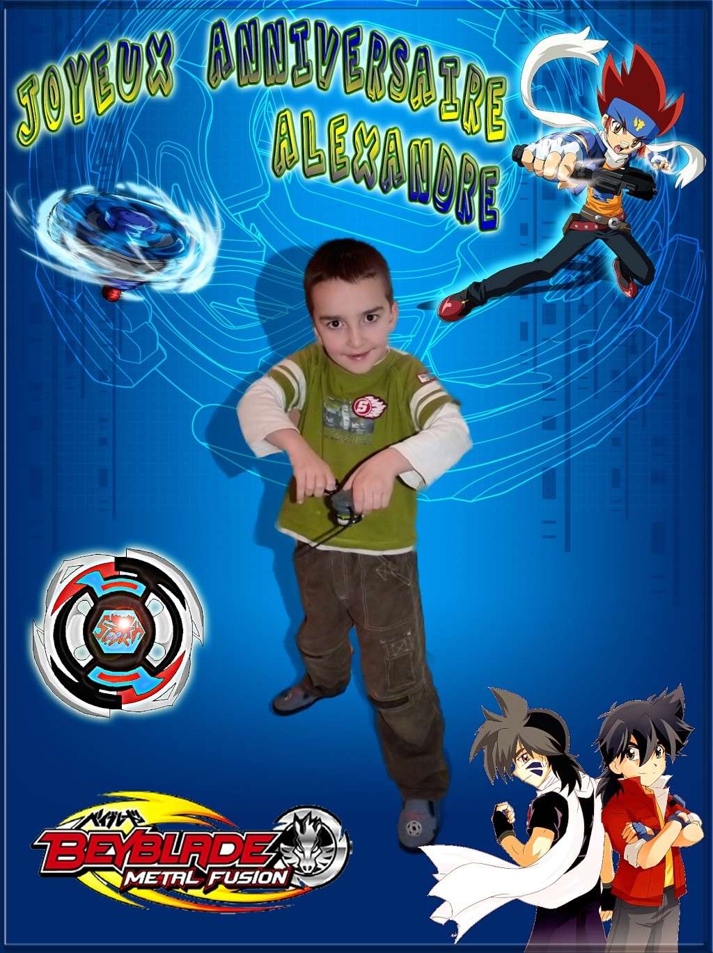 Anniversaire beyblade 3110