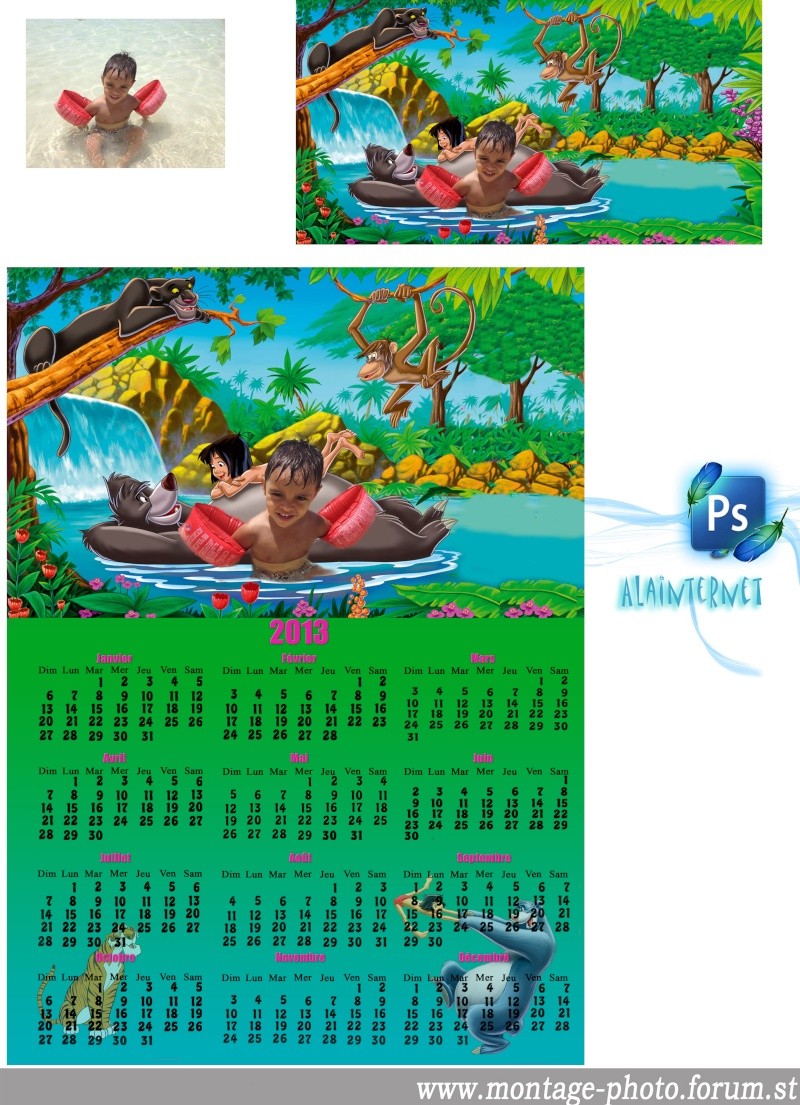 creation de Alainternet 'cartes de noel calendrier ect.... Calen139