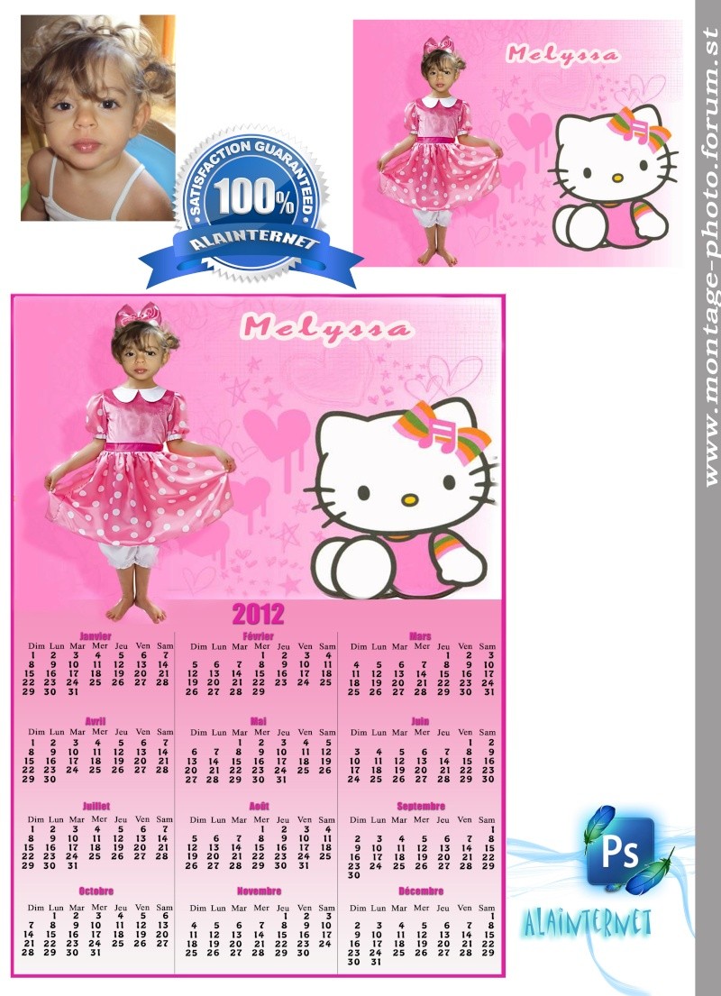 calendrier 2012 Meliss11