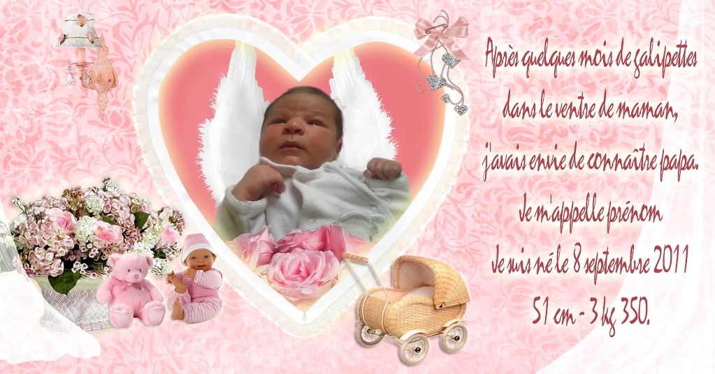 montage photo ange pour faire part naissance Sans_203