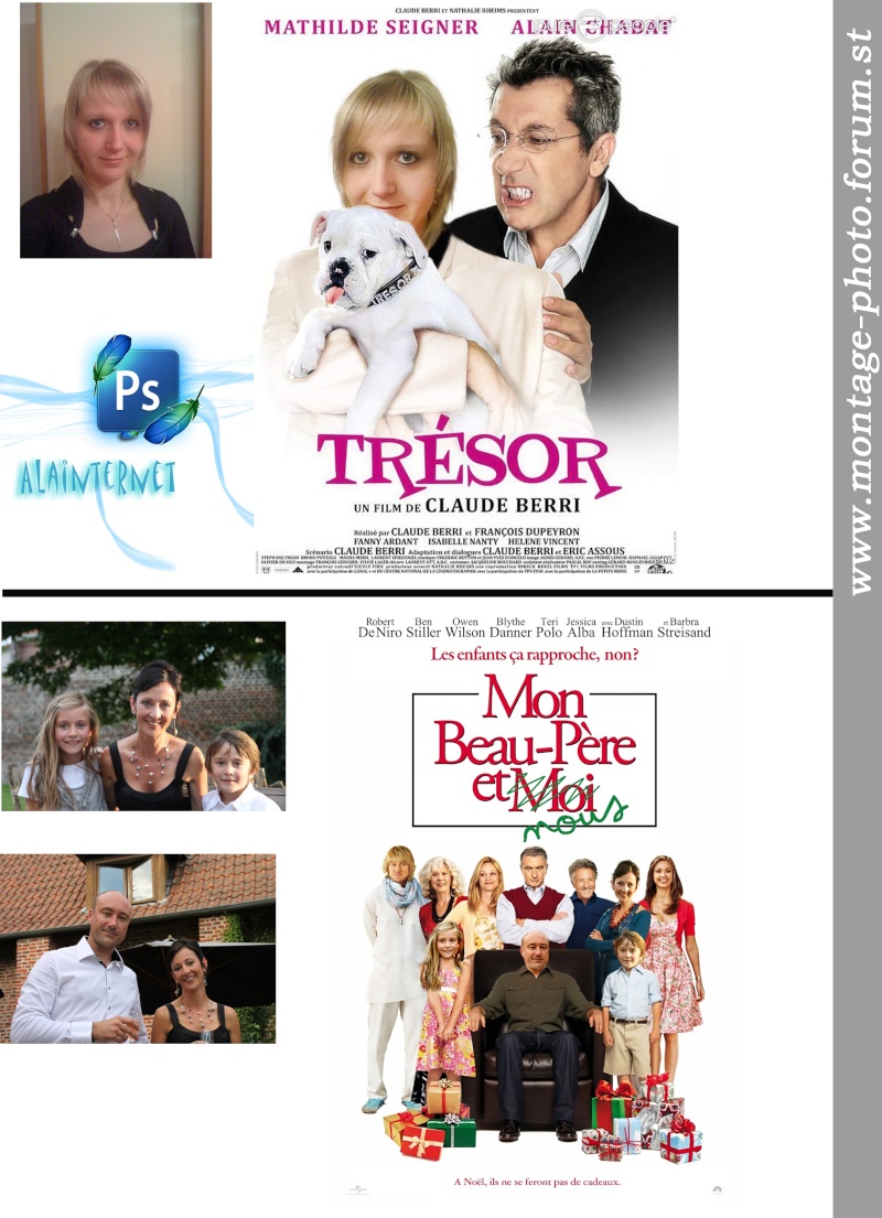 affiche de film personnalisée  sur theme mariage - Page 2 Tresor10