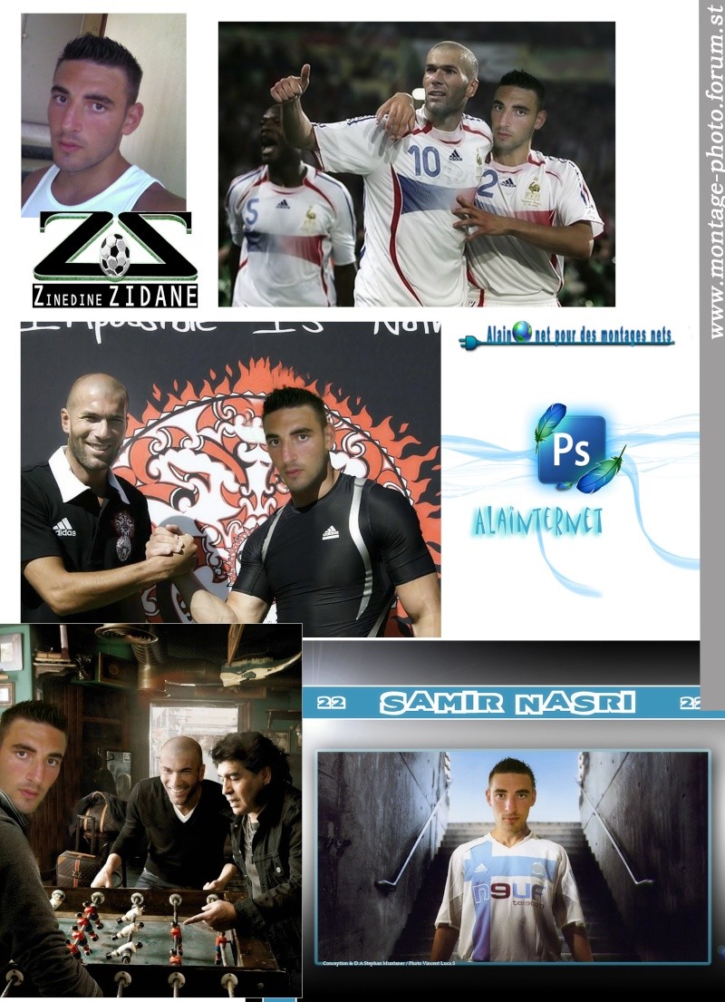 montage avec célébritées - Page 3 Zidane12
