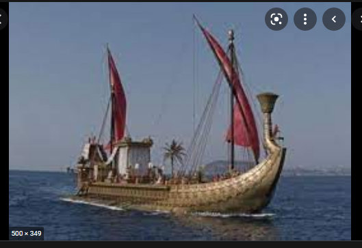 El barco de oro de Cleopatra  Cleopa10