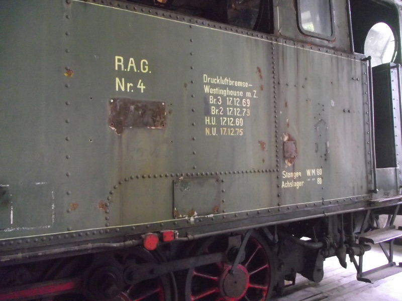 Dampflokomotive R.A.G. Nr. 4 "Bayerwald" Beis_135