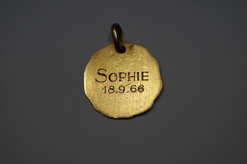medaille de baptême en or Medail14