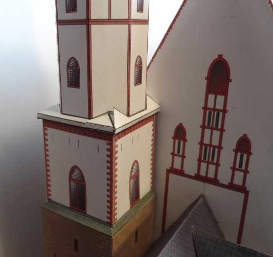 Thomaskirche Leipzig,1:250 vom MDK-Verlag Bild-313