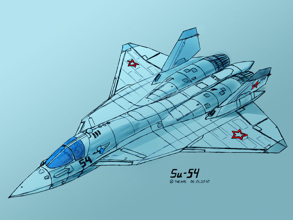 Hypothetical Su-34 sucessor based on Su-57 Galler10