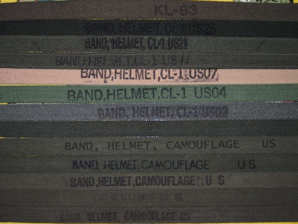 Les camouflage band helmet P3140310