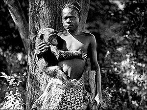 OTA BENGA, UN PIGMEO ALLO ZOO DEL BRONX Ota_be11