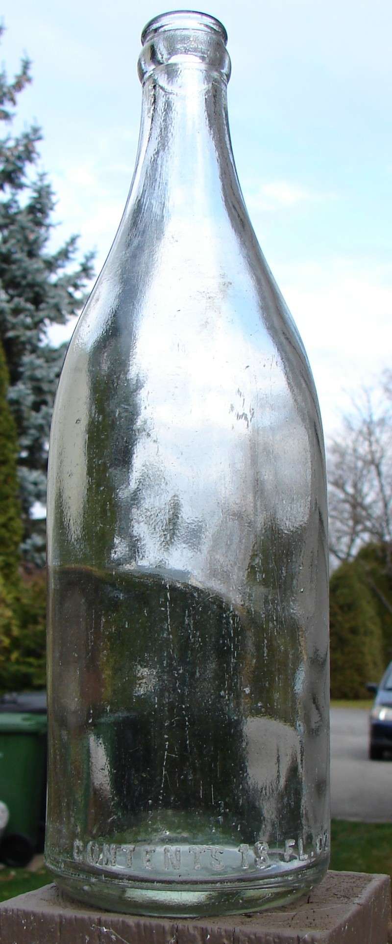 Bouteille de bière en verre clair Boutei10