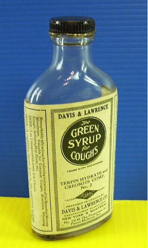 Green syrup for coughs de Davis & Lawrence Green_11