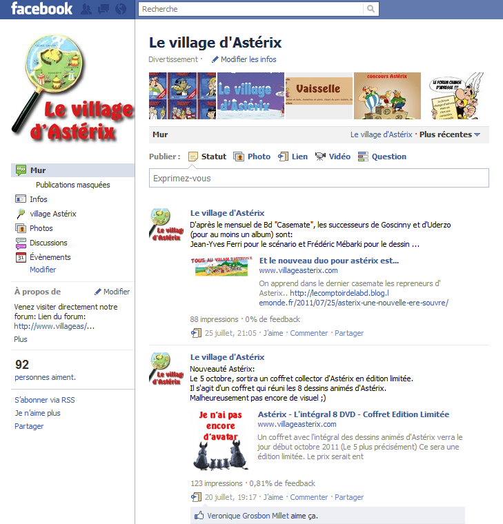 La page facebook du village... Astari10