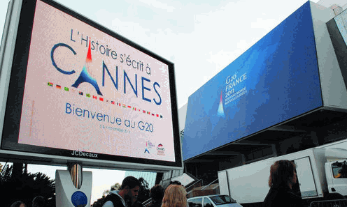 Le G 20 à Cannes.... G2010