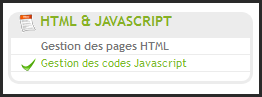 Nouveauté forumactif: Gestion des codes Javascript 28-06-14