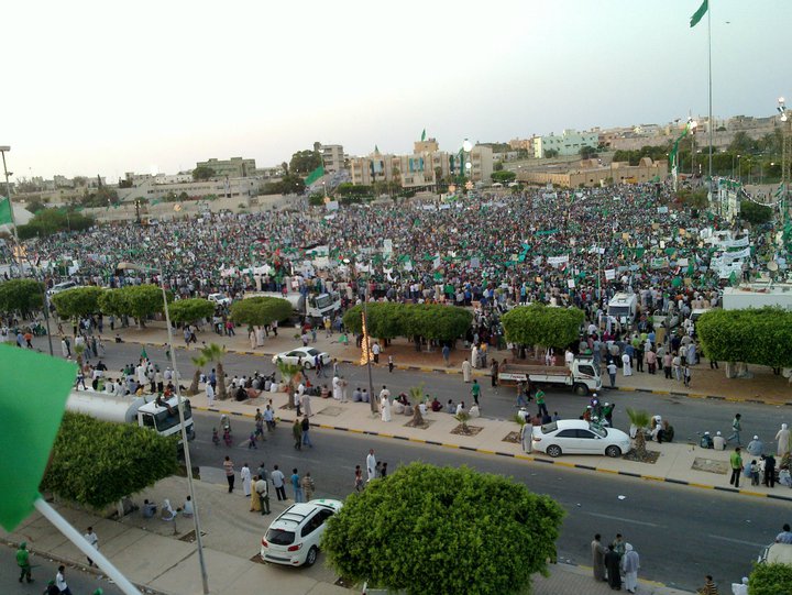 صور مسيرات مؤيدة للقائد معمر القذافي  Libya910