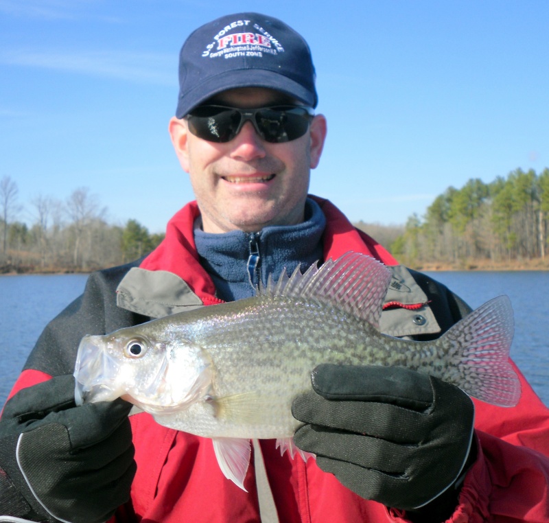 First Crappie of 2012 Sdc10016