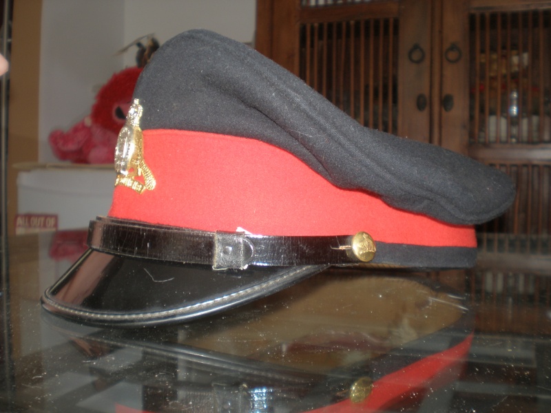 Latest arrival Merchant Navy ww2 and 1960 22 ieme regiment visor cap P7220016