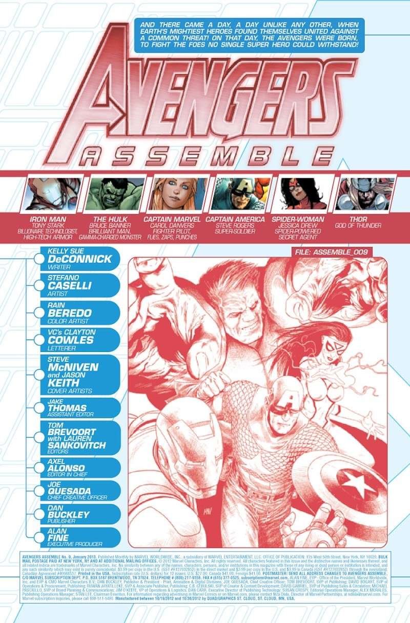 Avengers Assemble #9-11 [cover] Prv14131