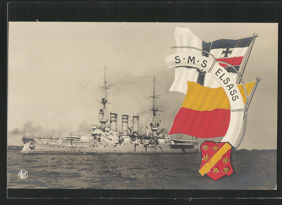Modelbau Linienschiff S.M.S Elsass 32518211