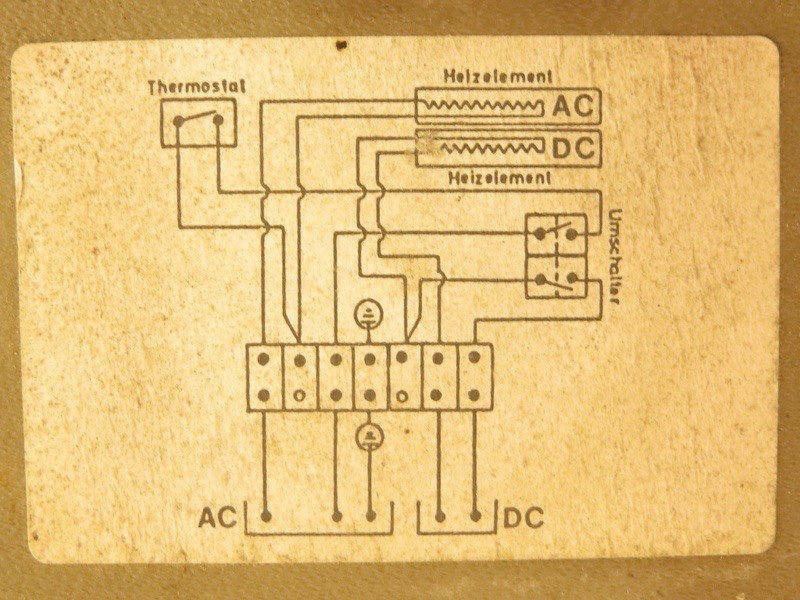 Schéma de câblage Frigo electrolux sur Eriba Puck de 1980 10