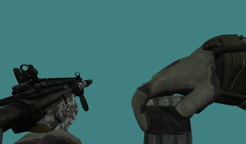 tf141 models - MW2 weapons on tf141 hands M4a110