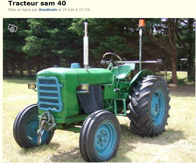 Des tracteurs qui en ont vu de toutes les couleurs - Page 2 Sam4010