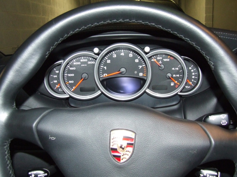 Cerclages de compteur - alu brossé - Porsche 996 Dscf1812