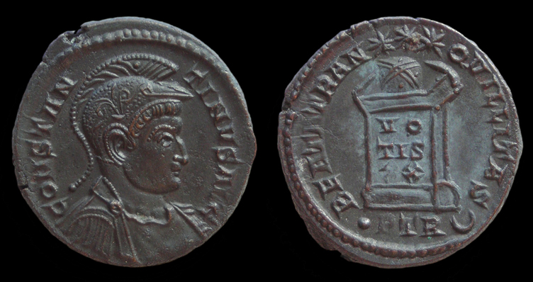 les casques de Constantin ou Constantin en armes Bi01910