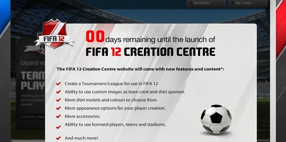 FIFA 12 Creation Centre caracteristicas  Cc-94010