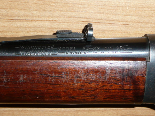 Demande info sur valeur d'une Winchester 94 (Cal. .32 Win. Spl.) P1040714