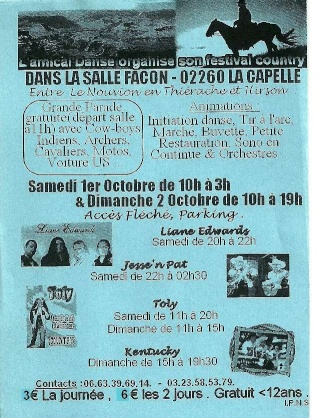 2011-10-02 - (02) la Capelle - Festival Country  Sans2010