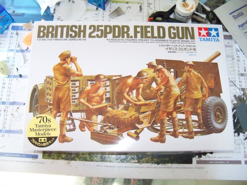 British 25pdr.fielg gun tamiya 1/35 100_2721