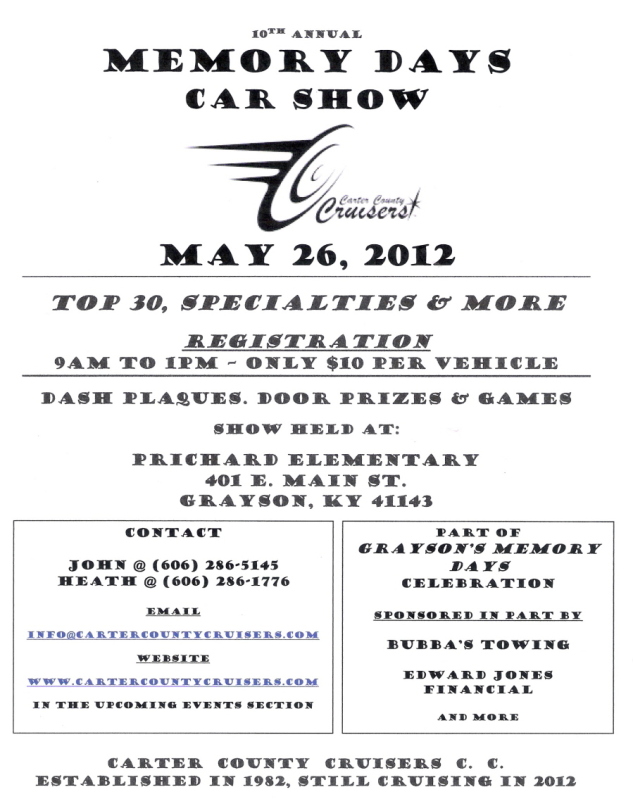 CCC Car Show Memory10