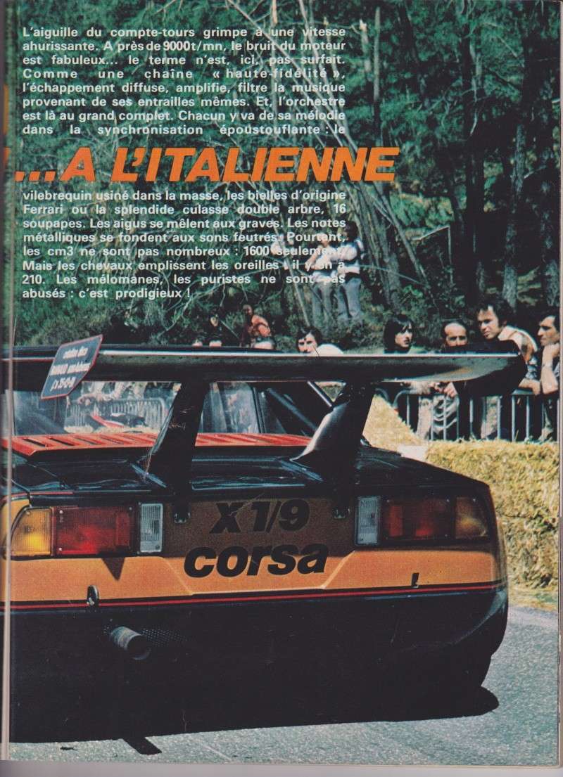 Fiat X1/9 Corsa Page_311