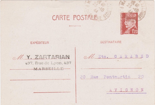 Reprise des relations postales avec les colonies sauf l'Indochine Patain13