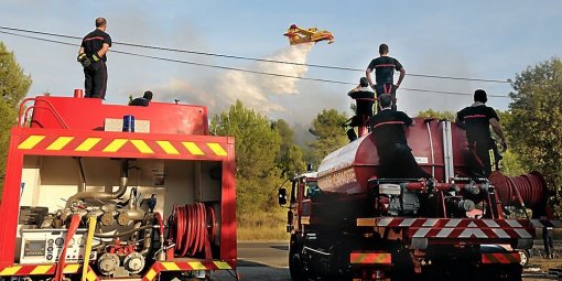 Dordogne: deux incendies en moins de 24 heures, 70 hectares dévastés Actu_f45