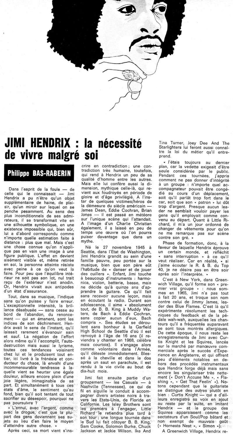 Jimi Hendrix dans la presse musicale française des années 60, 70 & 80 - Page 2 Pm_19311