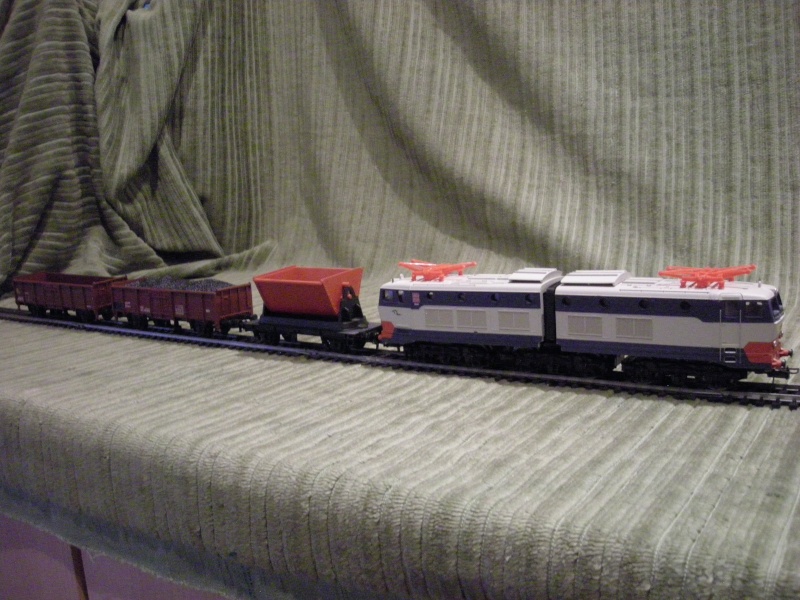 Treno merci con locomotiva elettrica E656 FS Dscn0611